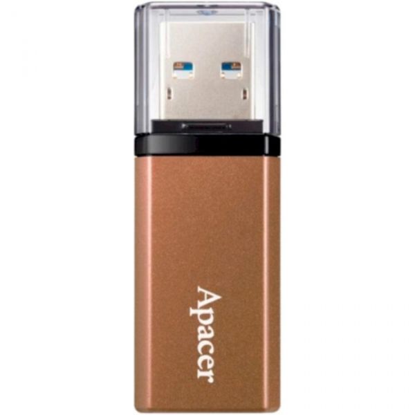 ���� ����������� USB 128Gb Apacer AH25C, Classical Bronze, USB 3.2 Gen 1 (AP128GAH25CJ-1) - �������� 1