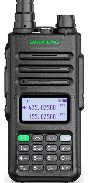  Baofeng UV-13 Pro V2, Black, LCD 320240, 2.4", UHF400~520   VHF136~174 ,   999, 8800  -  1