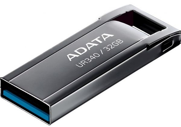 ���� ����������� USB 32Gb ADATA UR340, Black, USB 3.2 Gen 1, �� 100 ��/� (AROY-UR340-32GBK) - �������� 2