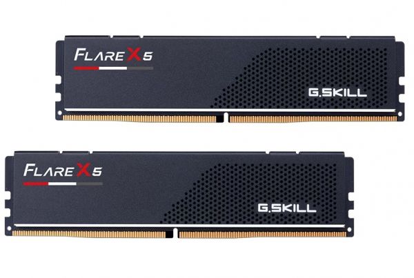 ������ 32Gb x 2 (64Gb Kit) DDR5, 6000 MHz, G.Skill Flare X5, Black, 36-36-36-96, 1.35V, � ����������, XMP / EXPO (F5-6000J3636F32GX2-FX5) - �������� 1