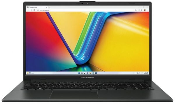 ������� 15" Asus Vivobook Go 15 E1504FA-BQ1385 (90NB0ZR2-M02E10) Mixed Black 15.6" FullHD 1920�1080 IPS �������, AMD Ryzen 5 7520U 2.8-4.3GHz, RAM 16GB, SSD 512GB, AMD Radeon Graphics, DOS - �������� 1