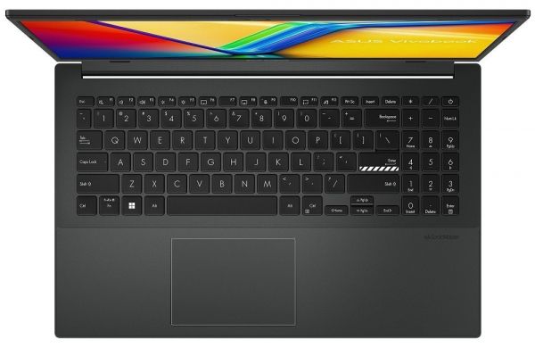 ������� 15" Asus Vivobook Go 15 E1504FA-BQ1385 (90NB0ZR2-M02E10) Mixed Black 15.6" FullHD 1920�1080 IPS �������, AMD Ryzen 5 7520U 2.8-4.3GHz, RAM 16GB, SSD 512GB, AMD Radeon Graphics, DOS - �������� 4