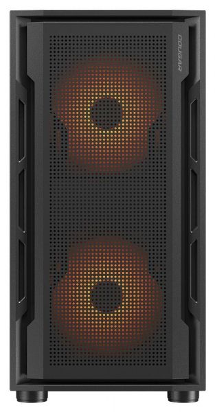 ������ Cougar Uniface Mini RGB, Black, ��� ��, Mini Tower, ��� Micro ATX / Mini ITX, 2xUSB 3.0 / 1xUSB 2.0, ����. CPU - 160 �� / VGA - 340 ��, 2x140 �� ARGB + 1x120 �� ARGB, ������� ������ �� ����������� ������, ���������� ARGB Hub - �������� 2