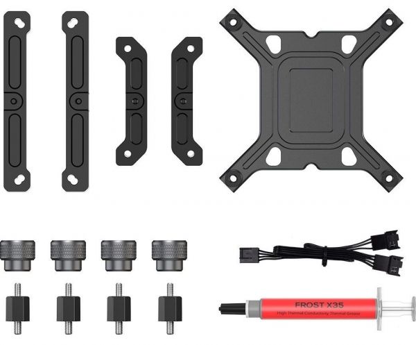 ����� ��� ���������� ID-Cooling FROZN A620 Pro SE Black, 2x120 ��, 6 �������� ������, ��������/����, Intel: 1700, 1200, 115x, AMD: AM4/AM5, 300�200 ~ 2000�10% ��/���, 27.2dB(A) Max, 157�120�142 ��, 4-pin PWM, �� 260 �� - �������� 9