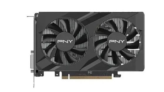  GeForce RTX 3050, PNY, VERTO, 6Gb GDDR6, 96-bit, DVI/HDMI/DP, 1470/14000 MHz (VCG30506DFXPB1) -  2