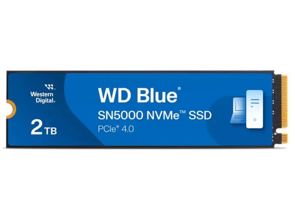 SSD ���������� Western Digital Blue SN5000 2Tb PCI-E 4.0 x4 M.2 2280 3D TLC (WDS200T4B0E) - �������� 1