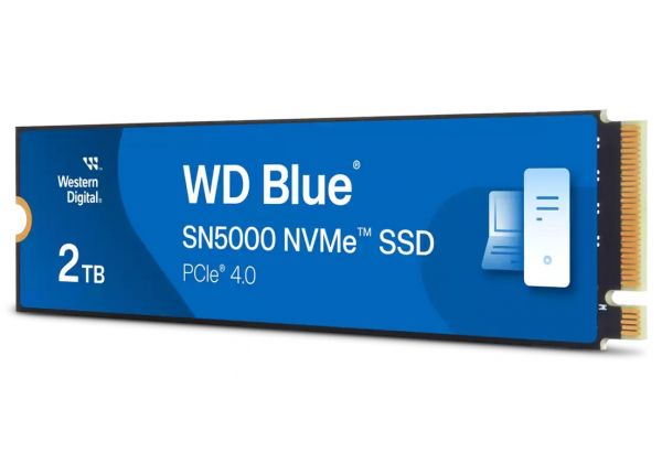 SSD ���������� Western Digital Blue SN5000 2Tb PCI-E 4.0 x4 M.2 2280 3D TLC (WDS200T4B0E) - �������� 2