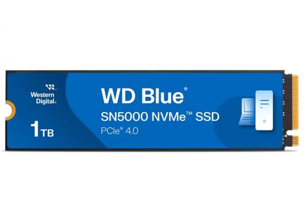 SSD ���������� Western Digital Blue SN5000 1Tb PCI-E 4.0 x4 M.2 2280 3D TLC (WDS100T4B0E) - �������� 1