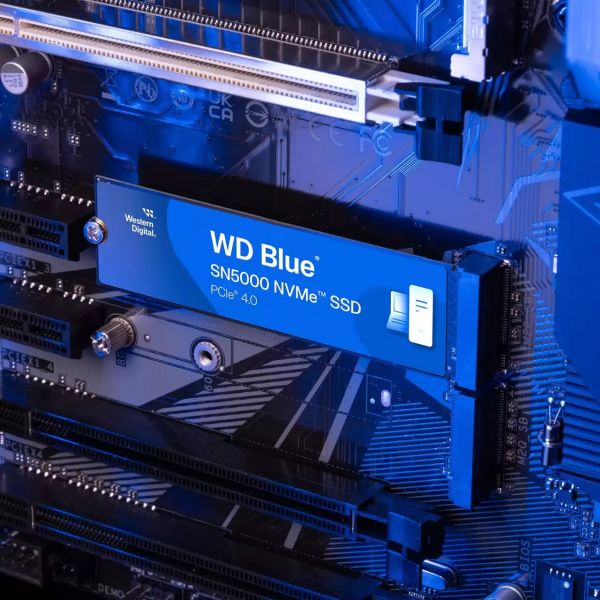 SSD ���������� Western Digital Blue SN5000 1Tb PCI-E 4.0 x4 M.2 2280 3D TLC (WDS100T4B0E) - �������� 3