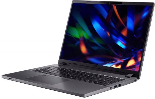 ������� 16" Acer TravelMate P2 TMP216-51-TCO, Grey 16" (1920x1200, IPS, 60Hz), Intel Core i5-1335U (10x1.3-4.6GHz), 16Gb DDR4, 512Gb NVMe, Intel Iris Xe, LAN, WiFi 6E, Bluetooth 5.3, Web, 1xType-C/2xUSB 3.0, HDMI, 53 Wh, DOS (NX.B1BEU.005) - �������� 3