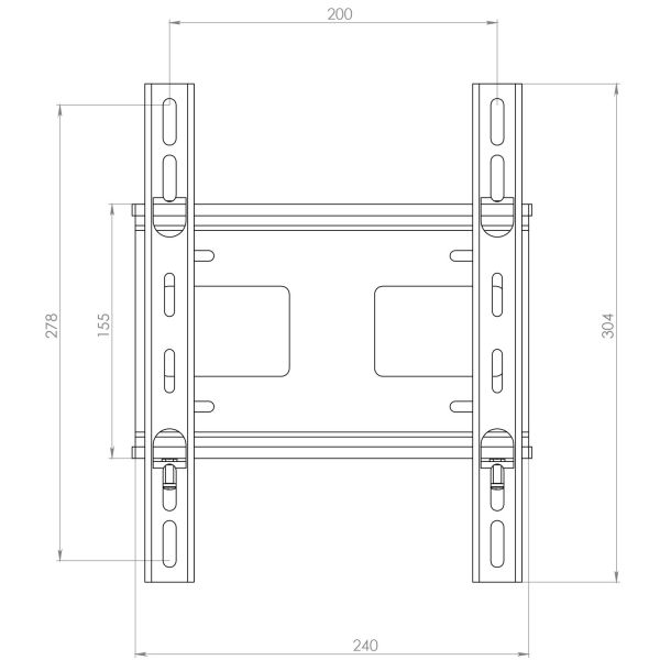 � ��������� ��������� LCD/Plasma TV 15-42" ����� �-30 ���� ������, �� 50 ��, VESA: 200x200 ��, ������ �� �����: 24 �� - �������� 6