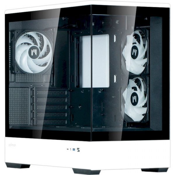������ Zalman P30 BW, Black/White, Mini Tower, ��� ��, ��� Micro ATX / Mini ITX, 1xType-C / 1xUSB 3.0, ����. CPU - 173 �� / VGA - 420 ��, 3x120 �� ARGB, ������� � �������� ������ �� ����������� ������ - �������� 2