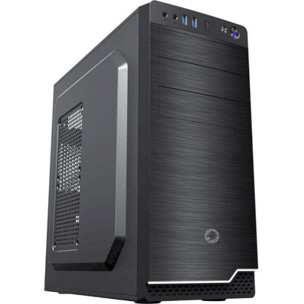 ������ GameMax MT-526-NP 2U3-TYC Black, ��� ��, Mid Tower, ATX / Micro ATX / Mini ITX, 2�USB 3.0, Type-C, 1x120mm FAN, 415x200x416 �� - �������� 1