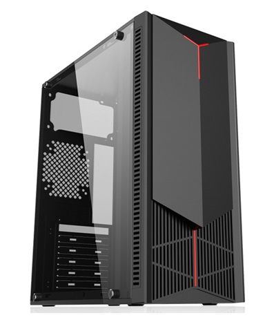 ������ GTL Gaming "Dark Fire", Black, ��� ��, Mid Tower, ATX / Micro ATX / Mini ITX, 2xUSB 3.0, ����. CPU - 150 �� / VGA - 310 ��, ������� ������ �� ������ (GTL3201C) - �������� 1
