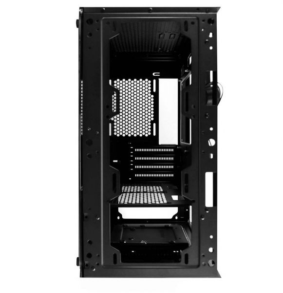 ������ 1stPlayer X4-M-BK-2F1P-1F1, Black, ��� ��, Mini Tower, Micro ATX / Mini ITX, 1xUSB 3.0 / 2xUSB 2.0, ����. CPU - 160 �� / VGA - 330 ��, 3x120 �� RGB, ������� ������ �� ����������� ������ - �������� 4