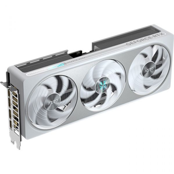 ³�������� GeForce RTX 5070, Gigabyte, AERO OC, 12Gb GDDR7, 192-bit, HDMI/3xDP, 2625/28000 MHz, 16-pin (GV-N5070AERO OC-12GD) - �������� 5