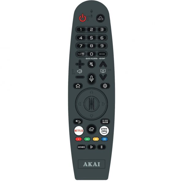 ��������� 40" Hoffson HF40FHD24S, LED Full HD 1920x1280, 60 ��, Smart TV, WebOS, �����, DVB-T2/C, 3xHDMI, 2xUSB, VESA 100x100 - �������� 5