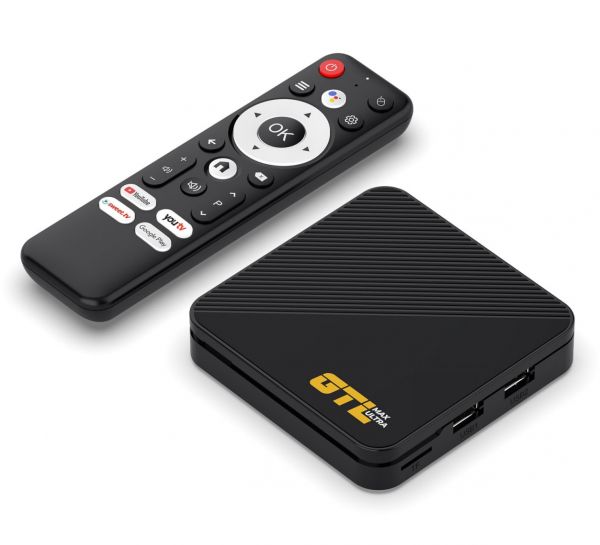 ��-��������� GTL Max Ultra, Black, Allwinner H313 (4 ����), 2Gb, 16Gb, WiFi 6 / Bluetooth, RJ45, 2xUSB 2.0, microSD, Android 14, ����� �� - �������� 4