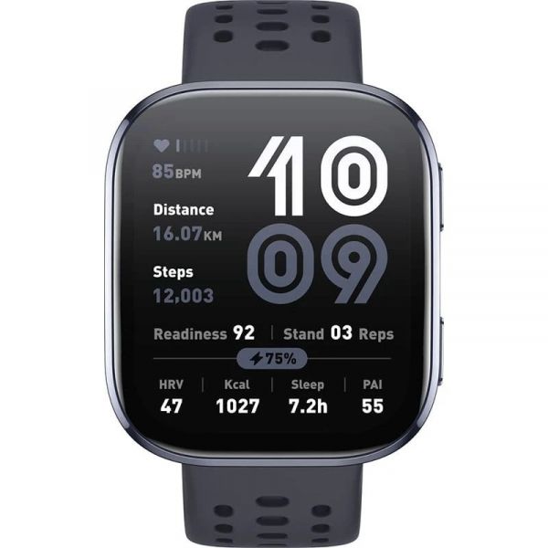 �����-���� Xiaomi Amazfit Bip 6, Black, 1.97" (390x450, TFT, ���������), Bluetooth, GPS, 340 mAh, 5 ATM, Android / iOS - �������� 3