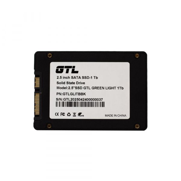 SSD  GTL Green Light 1Tb SATA3 2.5" 3D TLC Bulk (GTLGLITBBK) -  1