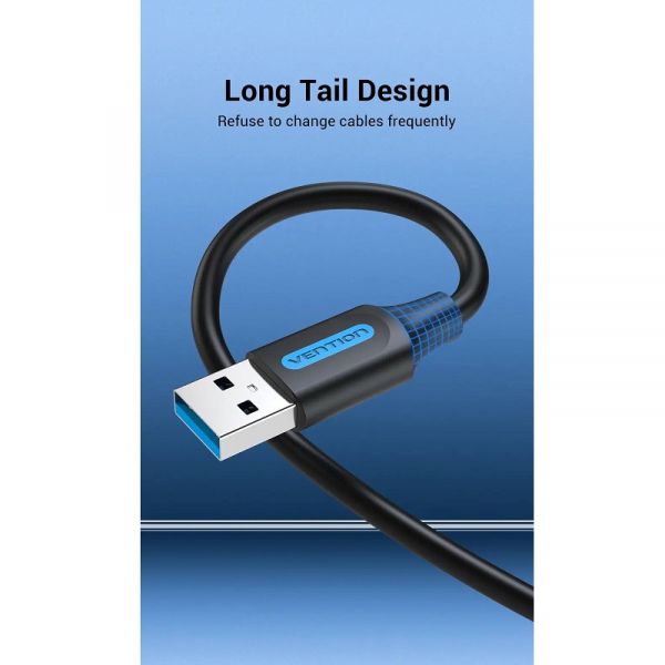 ������ USB 3.0 AM - USB AM, 1 �, Black, Vention (CONBF) - �������� 6