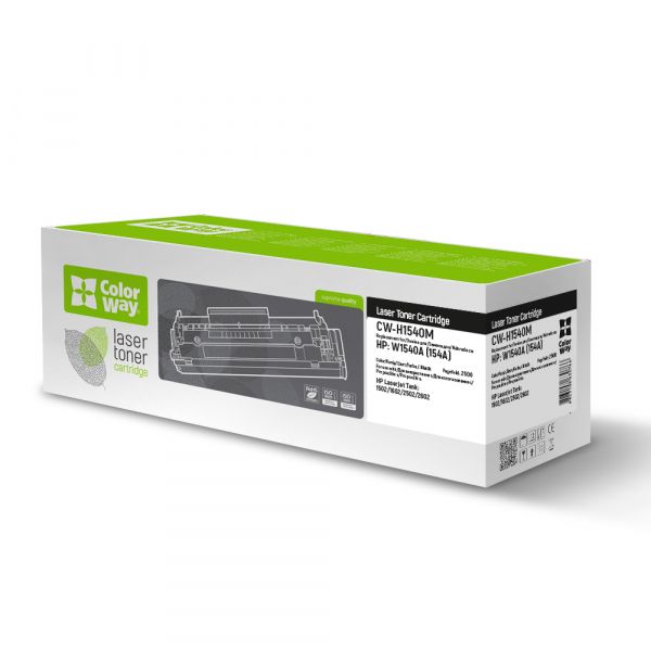 �������� HP 154A (W1540A), Black, LJ Tank 1502/2502, MFP1602/2602, 2500 ����, ColorWay (CW-H1540M) - �������� 1