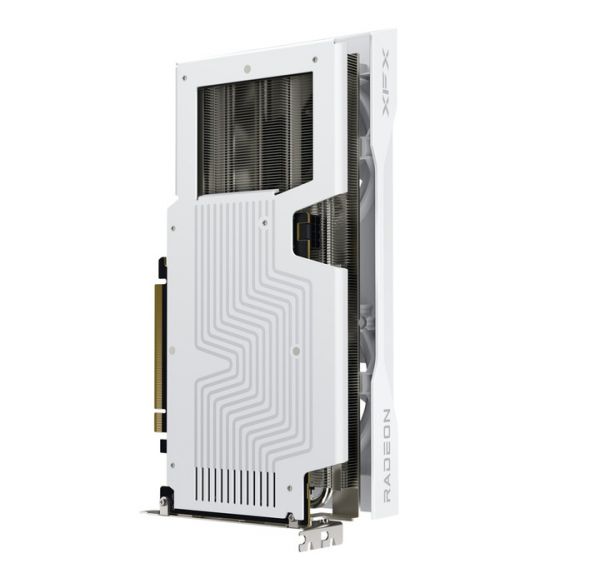 ���������� Radeon RX 9060 XT, XFX, Swift OC Gaming (White Edition), 8Gb GDDR6, 128-bit, HDMI/2xDP, 3320/20000 MHz, 8-pin (RX-96TSW8GWQ) - �������� 5