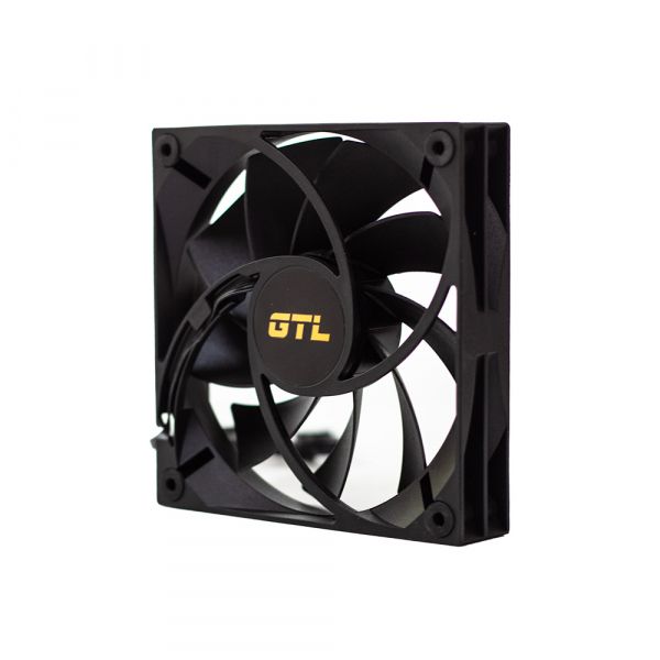 ���������� 120 ��, GTL Airblast N1, Black, 120x120x25 ��, 800-1800�10% ��/���, 23-33 ��, 4pin PWM (GTL-120ABN1P) - �������� 1
