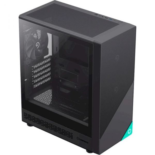  GameMax Focus MB, Black,  , Micro Tower,  MicroATX / Mini-ITX, 1xType-C / 1xUSB 3.0 / 1xUSB 2.0, . CPU - 155  / VGA - 330 , 3x120 ,      -  2