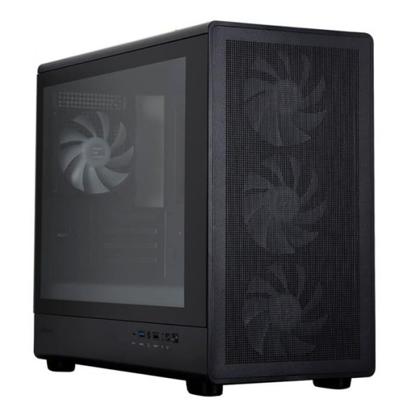 ������ Zalman M5, Black, Mini Tower, ��� ��, ��� Micro ATX / Mini ITX, 1xType-C / 1xUSB 3.0 / 1xUSB 2.0, ����. CPU - 180 �� / VGA - 410 ��, 4x120 �� ARGB, ������� ������ �� ����������� ������ - �������� 5