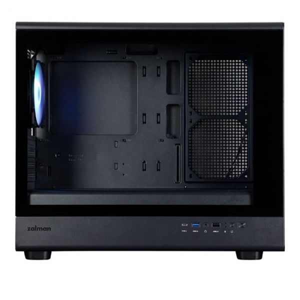 ������ Zalman M5, Black, Mini Tower, ��� ��, ��� Micro ATX / Mini ITX, 1xType-C / 1xUSB 3.0 / 1xUSB 2.0, ����. CPU - 180 �� / VGA - 410 ��, 4x120 �� ARGB, ������� ������ �� ����������� ������ - �������� 6