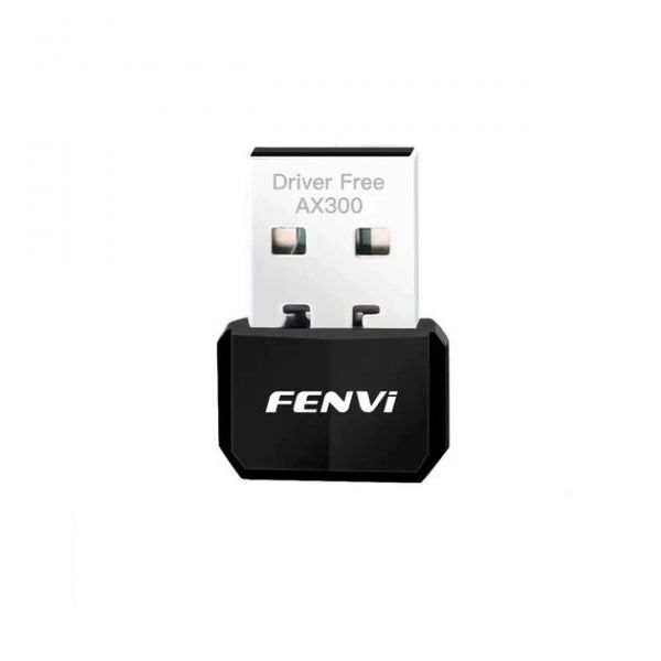   Fenvi AX300, Black, USB 2.0, WiFi 6,  300 Mb/s, AIC8800 -  1
