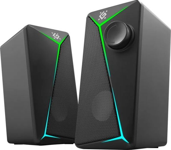 ������������ ������� 2.0 Defender J5, Black, 6 ��, 3.5 ��, LED ���������, ������� �� USB, 1 � (65965) - �������� 3