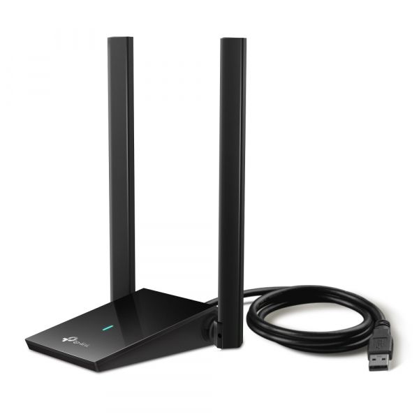   TP-Link Archer TX20U, Black, USB 3.0, WiFi 6, 2.4 GHz ( 574 /) / 5 GHz ( 1201 /), 1   -  1