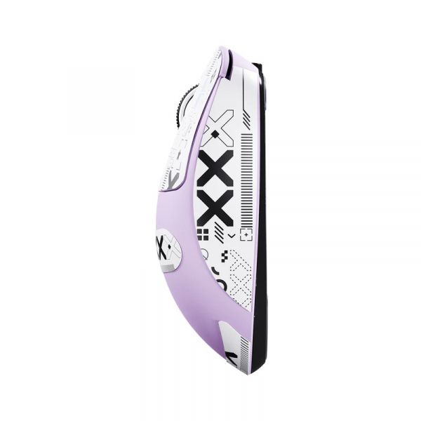 ���� ������������ Attack Shark X3, Purple (Tape), Bluetooth 5.2 / USB 2.4GHz / Type-C, ���������� (������ PixArt PAW3395), �� 26 000 dpi, 50G, 650IPS, 5 ������, ������������� Kailh GM 8.0, �����������, 49 � - �������� 4
