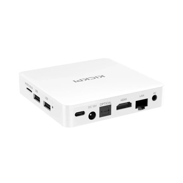 - Kickpi KP1, White, Amlogic S905Y4 (4 ), 2Gb, 32Gb, WiFi 5 / Bluetooth, RJ45, 2xUSB 2.0, microSD, S/PDIF, Android 11,   -  2