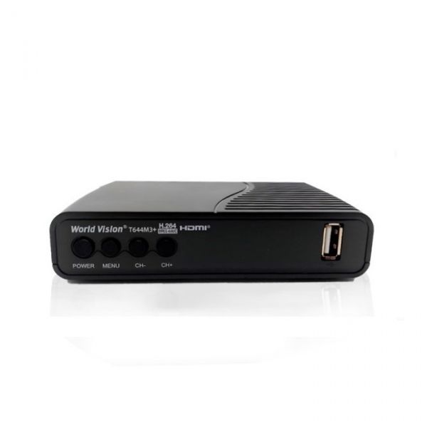 TV-����� �������� ���������� World Vision �644M3+ FM, Black, H.264, AC3. DolbyDigital, DVB-T2/T/C, FM �����, IPTV, DLNA, Stalker, ��� �������, 2�USB, ������� ���� �������, CPU-GX6705 ������ ����������� ����������� ���������� � �������� �644xx - �������� 1