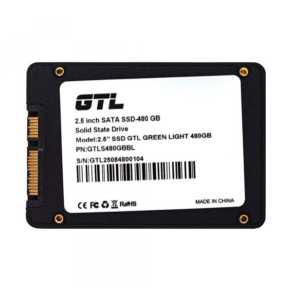 SSD  GTL Green Light 480Gb SATA3 2.5" 3D TLC Bulk (GTLS480GBBL) -  2