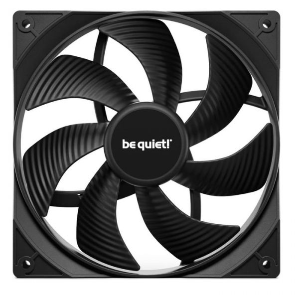 ���������� 140 ��, be quiet! Pure Wings 3, Black, 140�140�25 ��, 1200 ��/���, 21.9 ��, 3-pin, ��������� ���������� � �������� �������� (BL107) - �������� 1