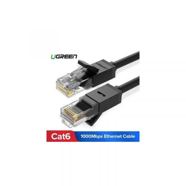 ����-���� 5 �, U/UTP, Black, Ugreen NW102, �����, RJ45, Cat.6, Cu, PVC, ������� (50176) - �������� 4