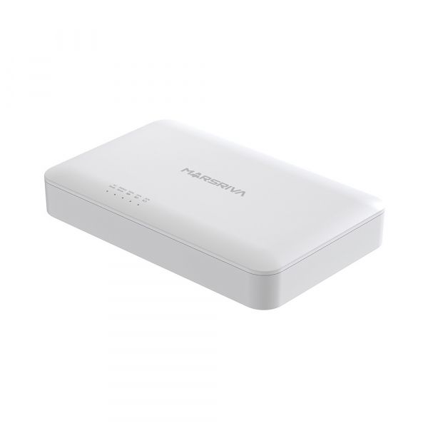      Marsriva KP6 Max, White, 20000 mAh (72Wh), 1xDC (12V/1.5A), 1xDC (9V/2.0A), 1xDC (5V/2.1A), 1xUSB (5V/2.1A), POE (24V/0.75A) -  1