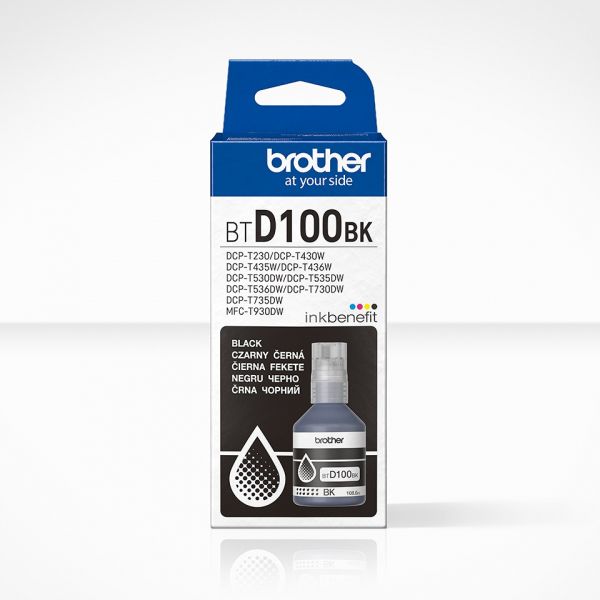 ������� Brother BT-D100BK, Black, DCP-T230/T430/T435/T530/T535/T730/T735, MFC-T930, 108 �� - �������� 3