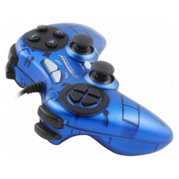 ������� Esperanza GX400 "Fighter", Dark Blue, USB, �������, ��� PC, 2 ���������� ����, 12 ������ (EG105B) (���������� ��������) - �������� 2