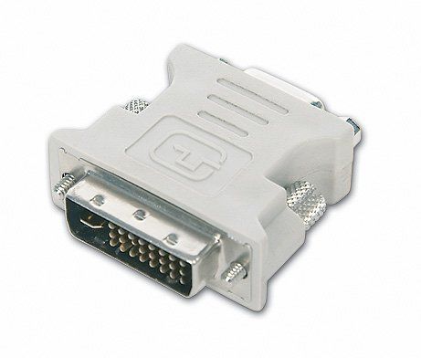  DVI (M) - VGA (F), Cablexpert, White (A-DVI-VGA) -  1