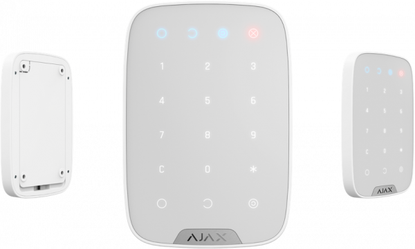    Ajax KeyPad, White, 15 , 3xAAA, 150x103x14 , 197  -  1