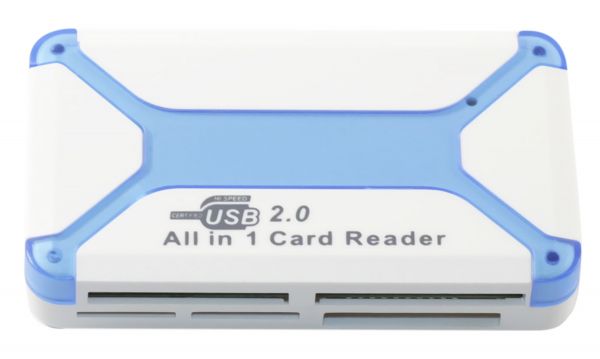 Картрідер Card Reader зовнішній AtCom TD2070 ALL IN 1 MS/microSD/SDHC/T-Flash (10770) - Картинка 1