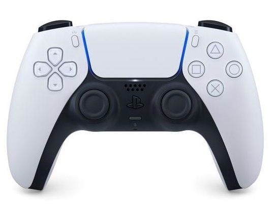  Sony PlayStation 5 DualSense, White -  1