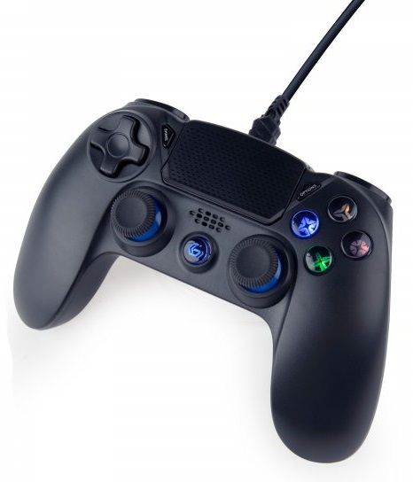 ������� Gembird JPD-PS4U-01, Black, USB, ��� PlayStation 4/PC, ������� �������, ���������� ��� ���������, LED ����������� ������, 3 � - �������� 1