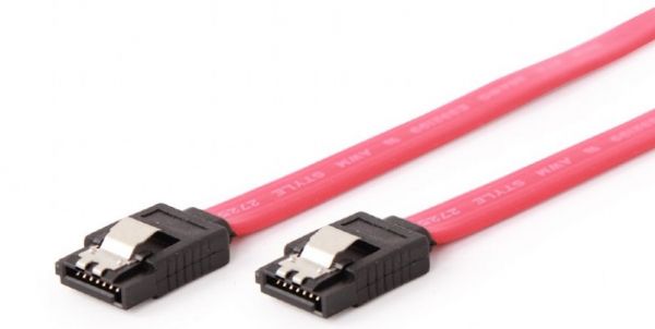  SATA, Red, 100 , Cablexpert (CC-SATAM-DATA-XL) -  1