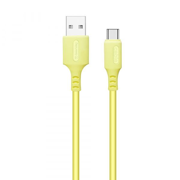  USB - USB Type-C 1  ColorWay Yellow, 2.4A (CW-CBUC043-Y) -  1